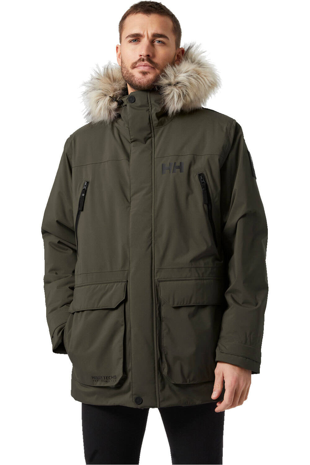 Helly Hansen chaquetas hombre REINE PARKA vista frontal