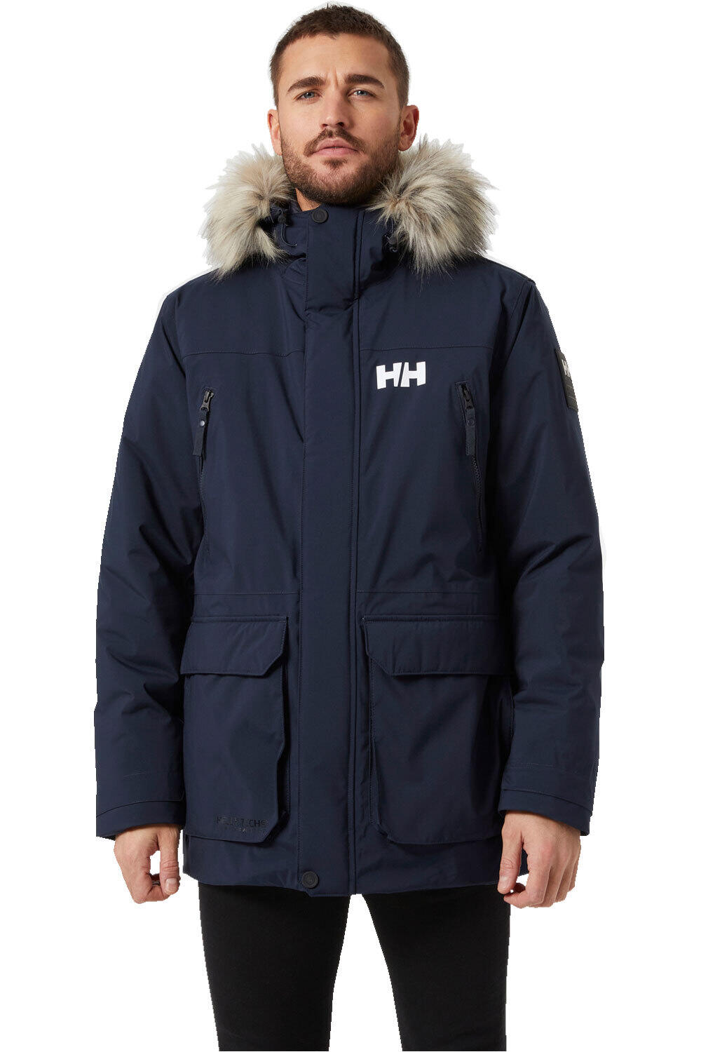 Helly Hansen chaquetas hombre REINE PARKA vista frontal