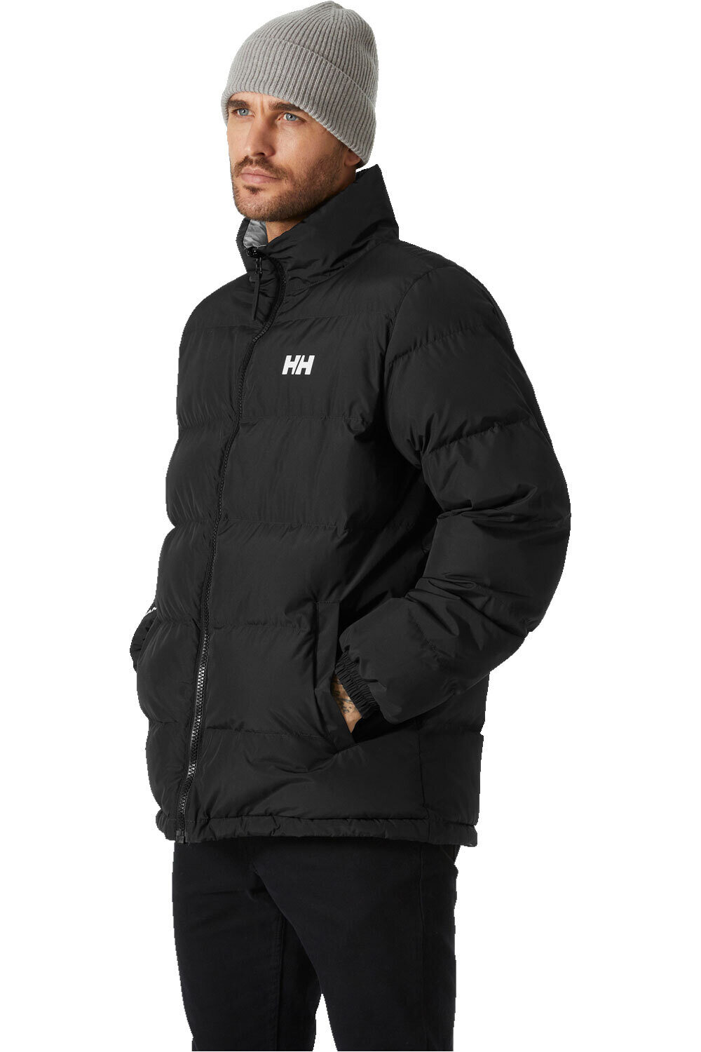 Helly Hansen chaquetas hombre YU 23 REVERSIBLE PUFFER vista frontal