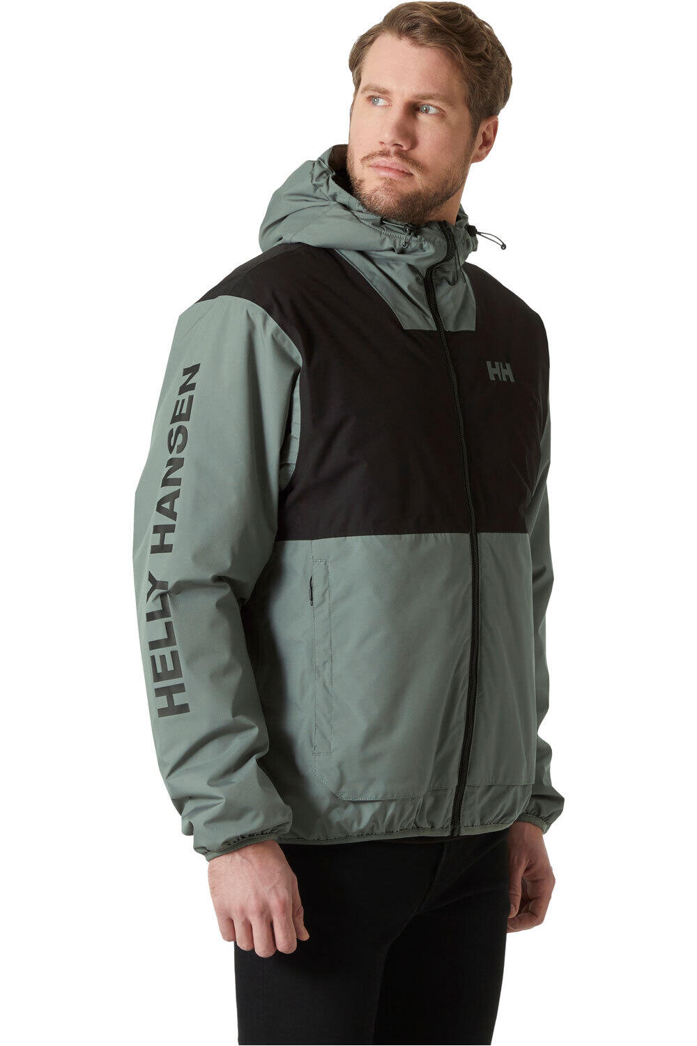 Helly Hansen chubasquero hombre ERVIK INS RAIN JACKET vista frontal