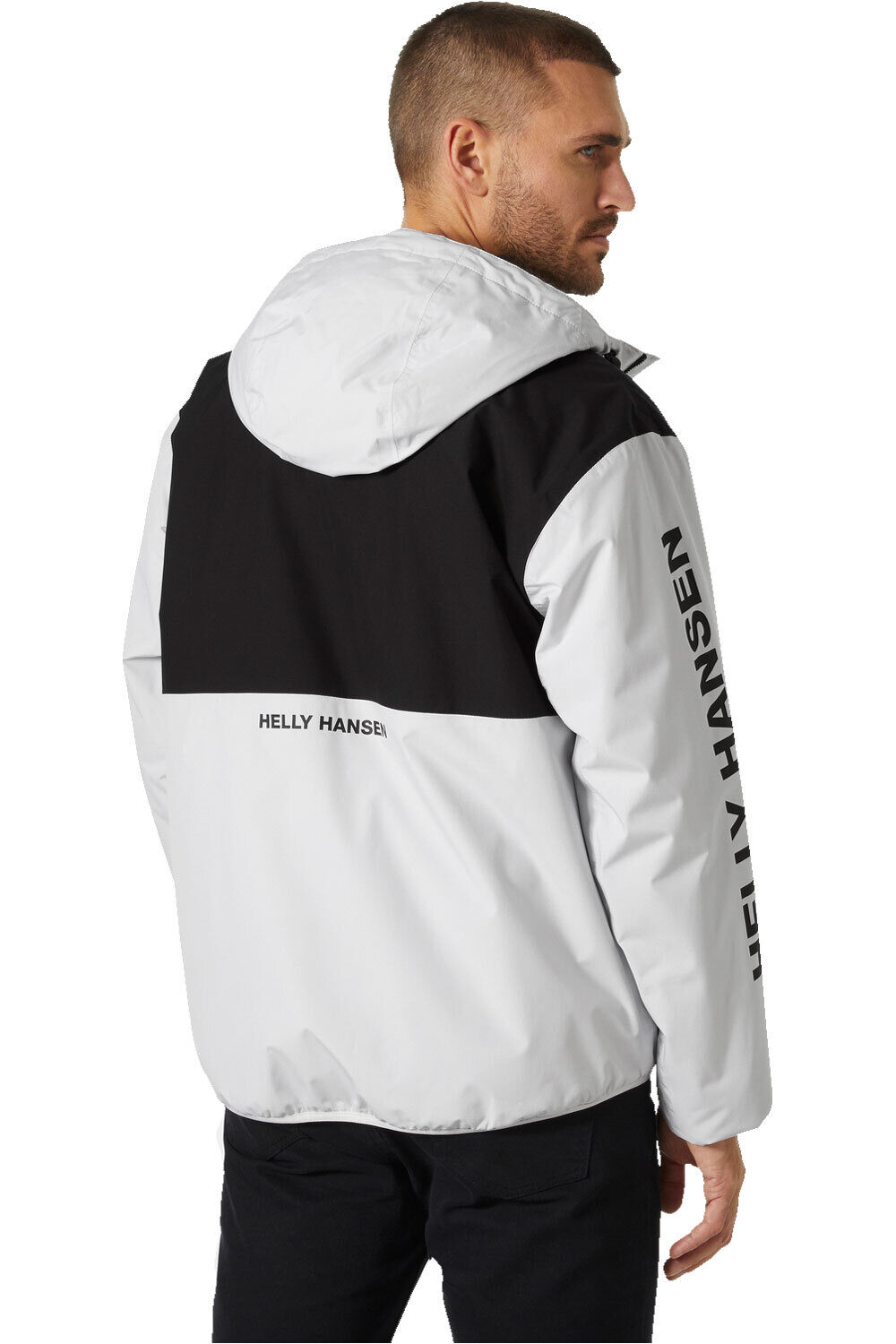 Helly Hansen chubasquero hombre ERVIK INS RAIN JACKET vista trasera