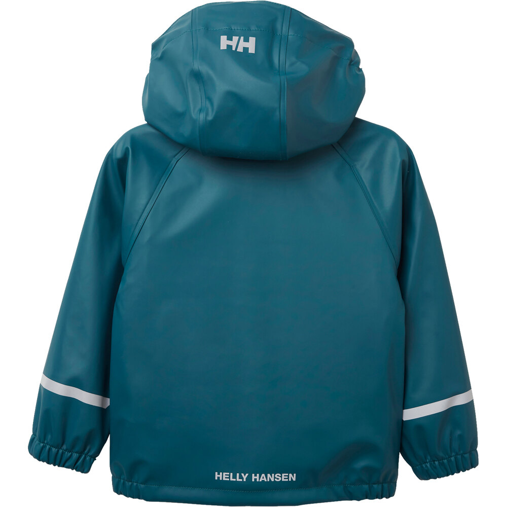 Helly Hansen chubasquero impermeable niño K BERGEN FLEECE PU RAINSET 2.0 07