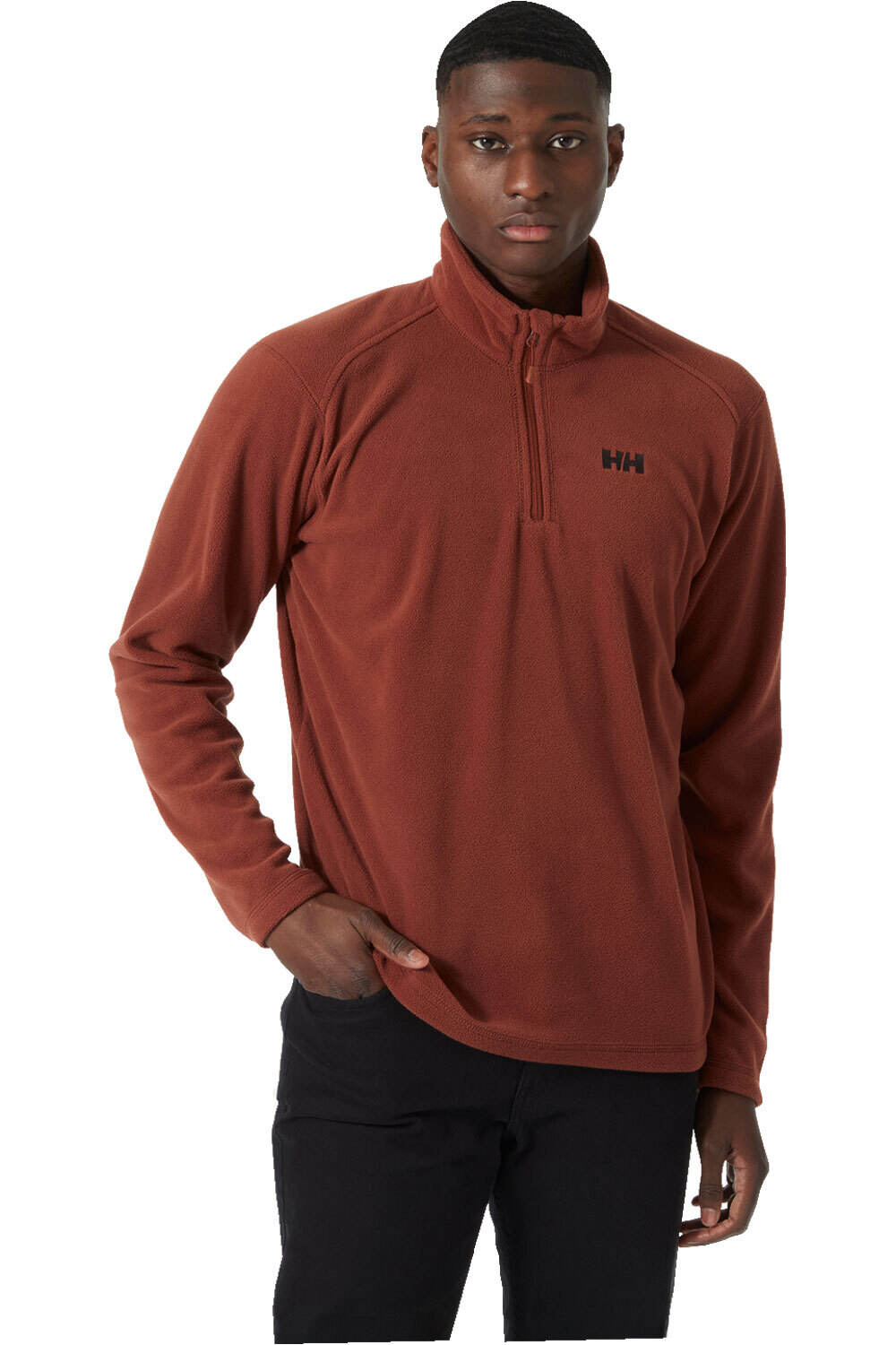 Helly Hansen forro polar hombre DAYBREAKER 1/2 ZIP FLEECE vista frontal