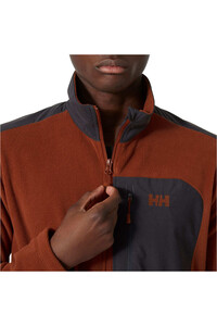 Helly Hansen forro polar hombre DAYBREAKER BLOCK JACKET vista detalle