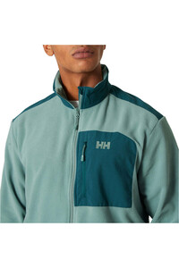 Helly Hansen forro polar hombre DAYBREAKER BLOCK JACKET vista detalle