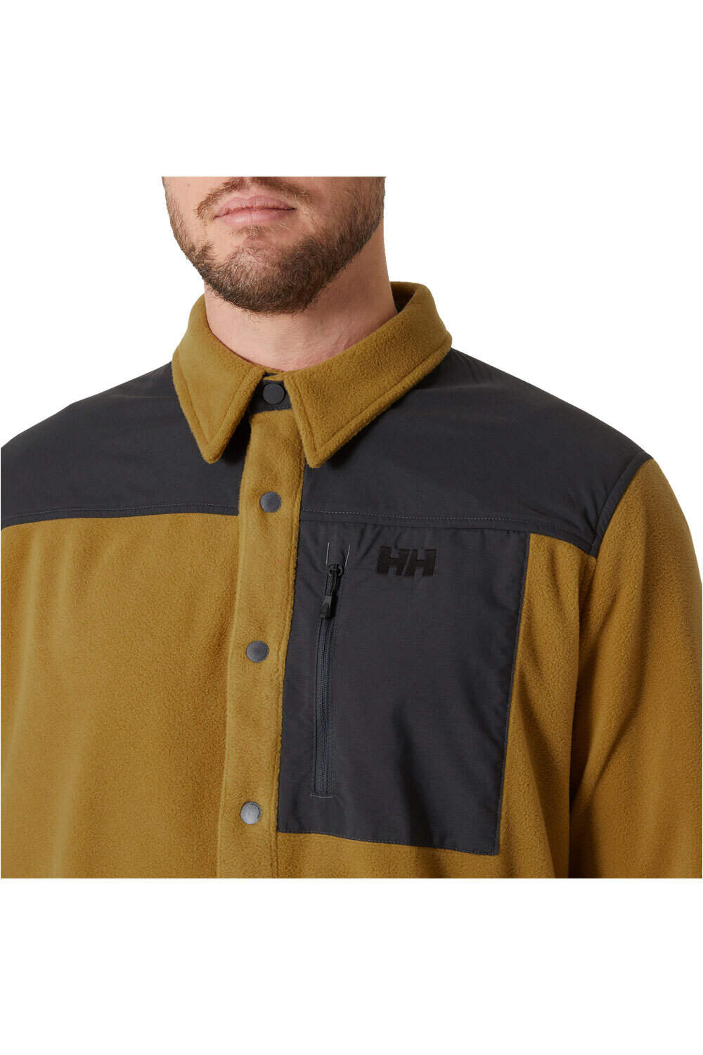 Helly Hansen forro polar hombre DAYBREAKER FLEECE SHIRT vista detalle