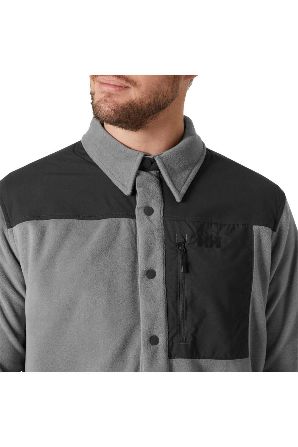 Helly Hansen forro polar hombre DAYBREAKER FLEECE SHIRT vista detalle