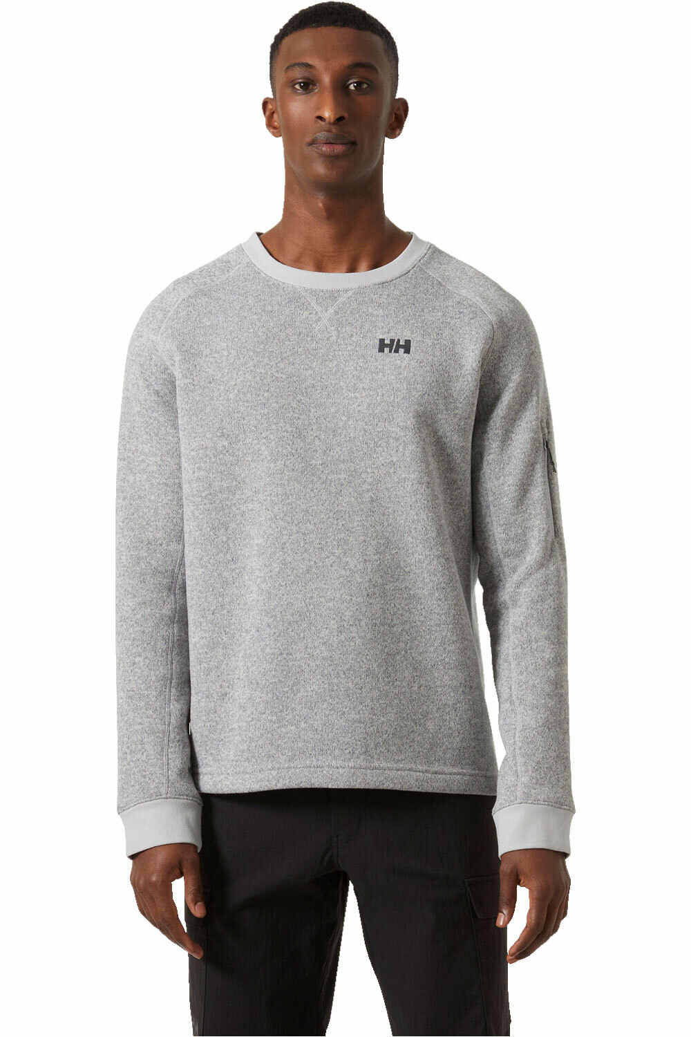 Helly Hansen forro polar hombre VARDE CREWNECK vista frontal