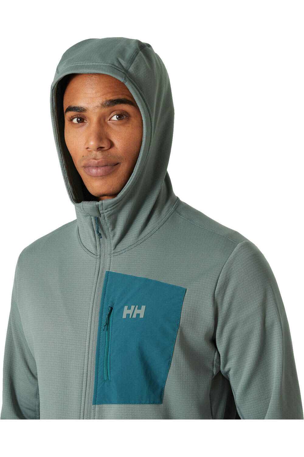 Helly Hansen forro polar hombre VERSALITE HOODED FLEECE JACKET vista detalle