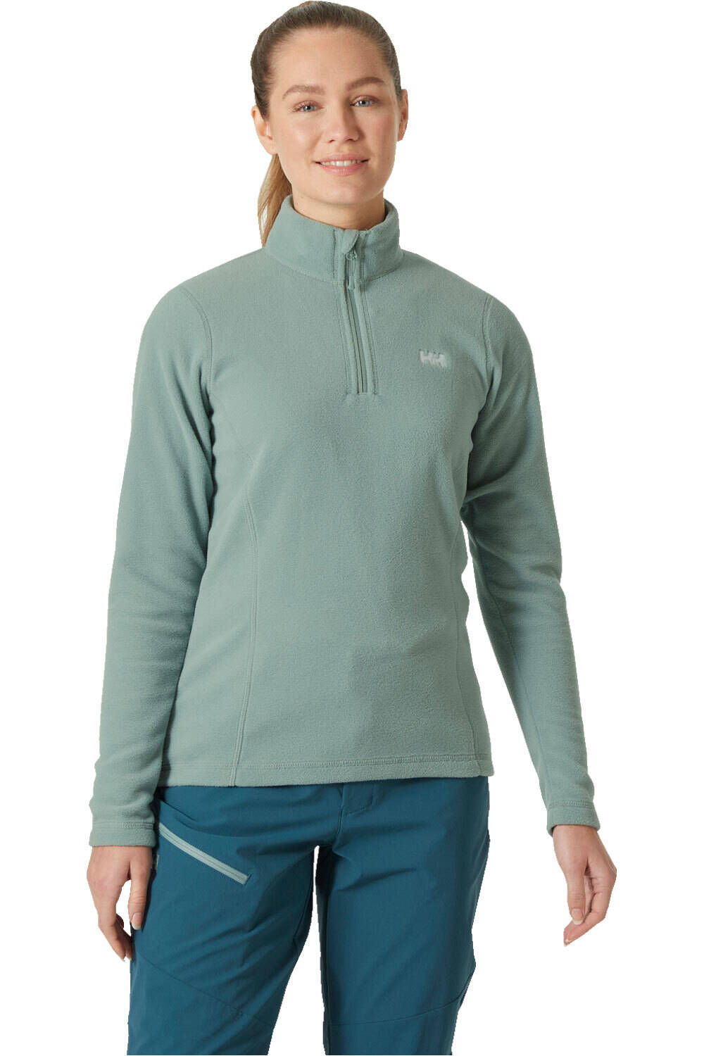 Helly Hansen forro polar mujer W DAYBREAKER 1/2 ZIP FLEECE vista frontal