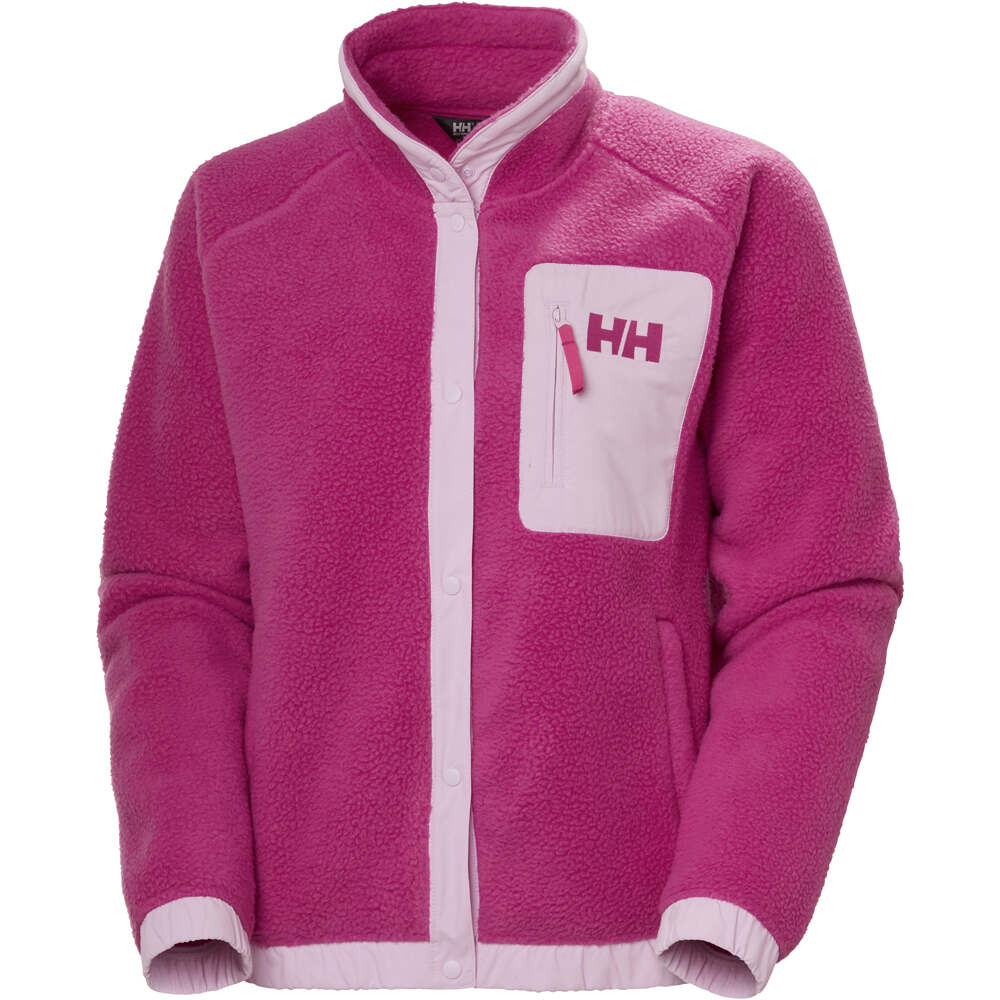 Helly Hansen forro polar mujer W IMPERIAL PILE SNAP 04