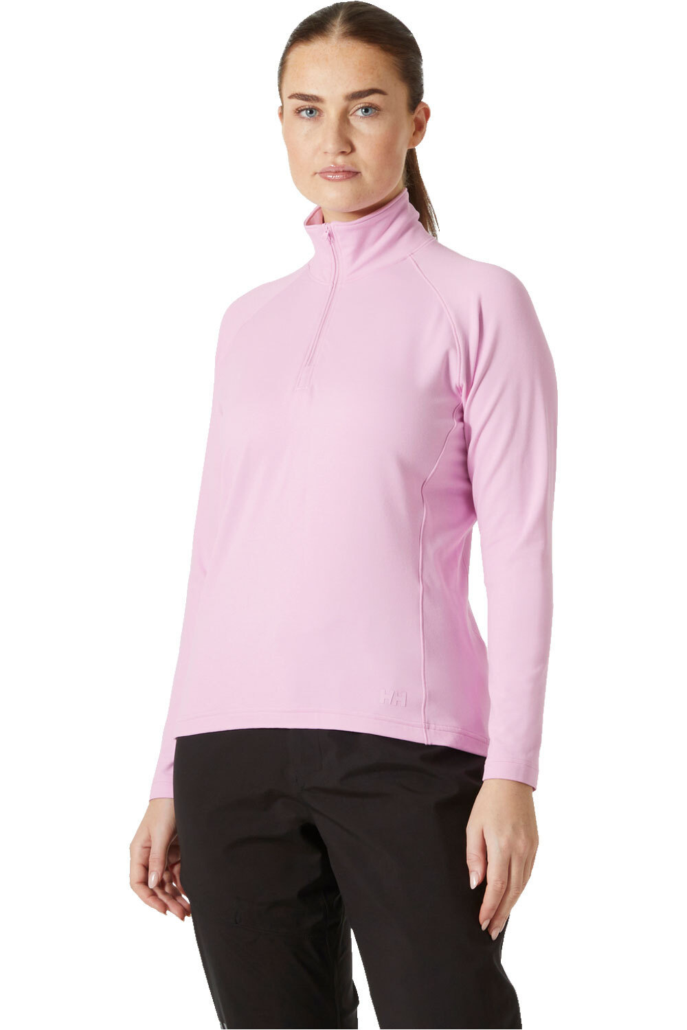 Helly Hansen forro polar mujer W VERGLAS 1/2 ZIP vista frontal