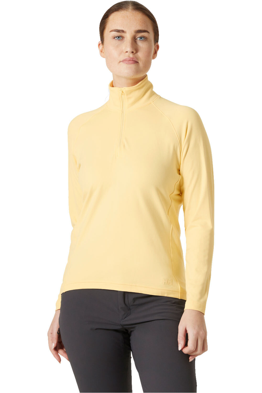 Helly Hansen forro polar mujer W VERGLAS 1/2 ZIP vista frontal