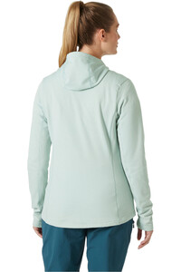 Helly Hansen forro polar mujer W VERSALITE HOODED JACKET vista trasera