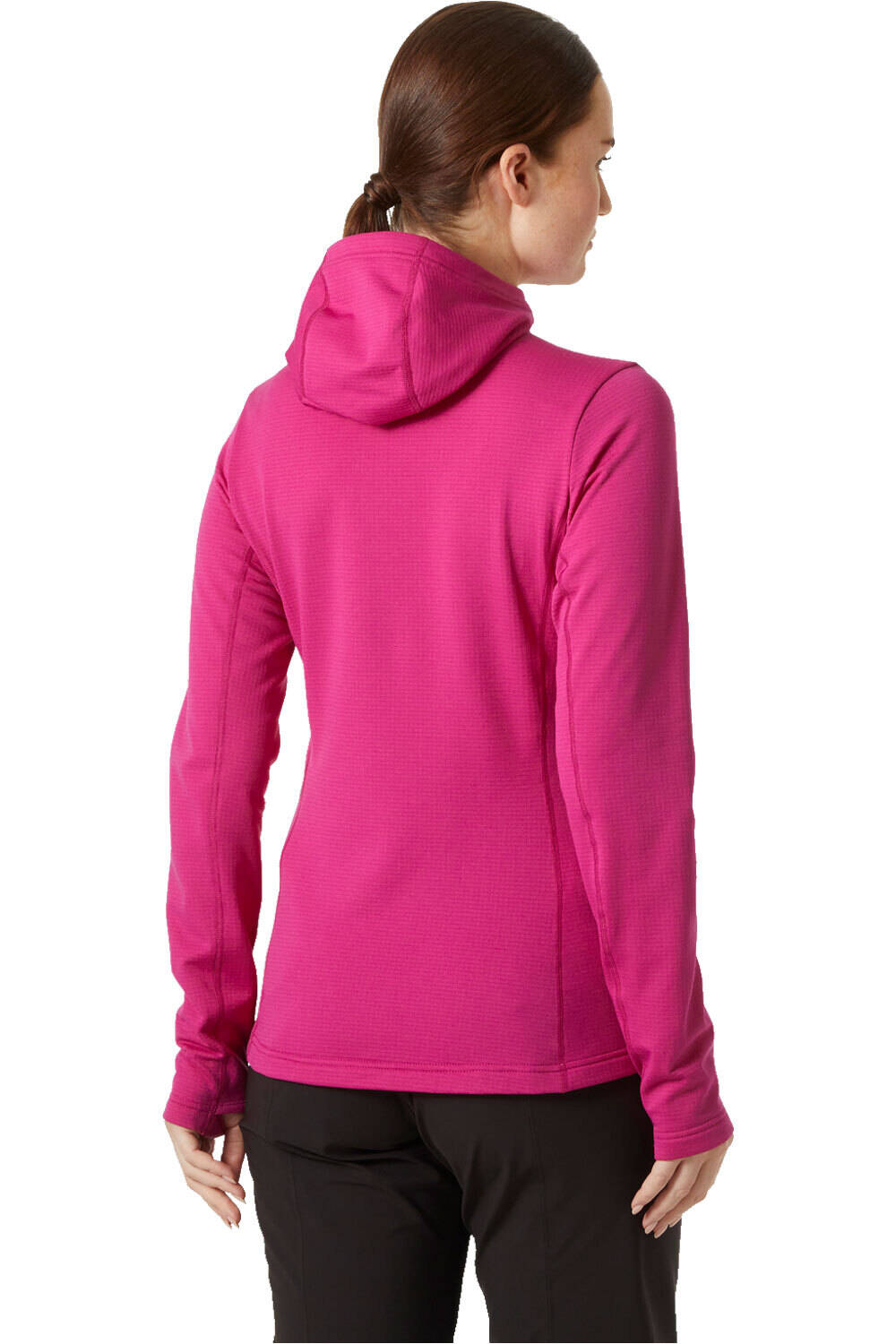 Helly Hansen forro polar mujer W VERSALITE HOODED JACKET vista trasera