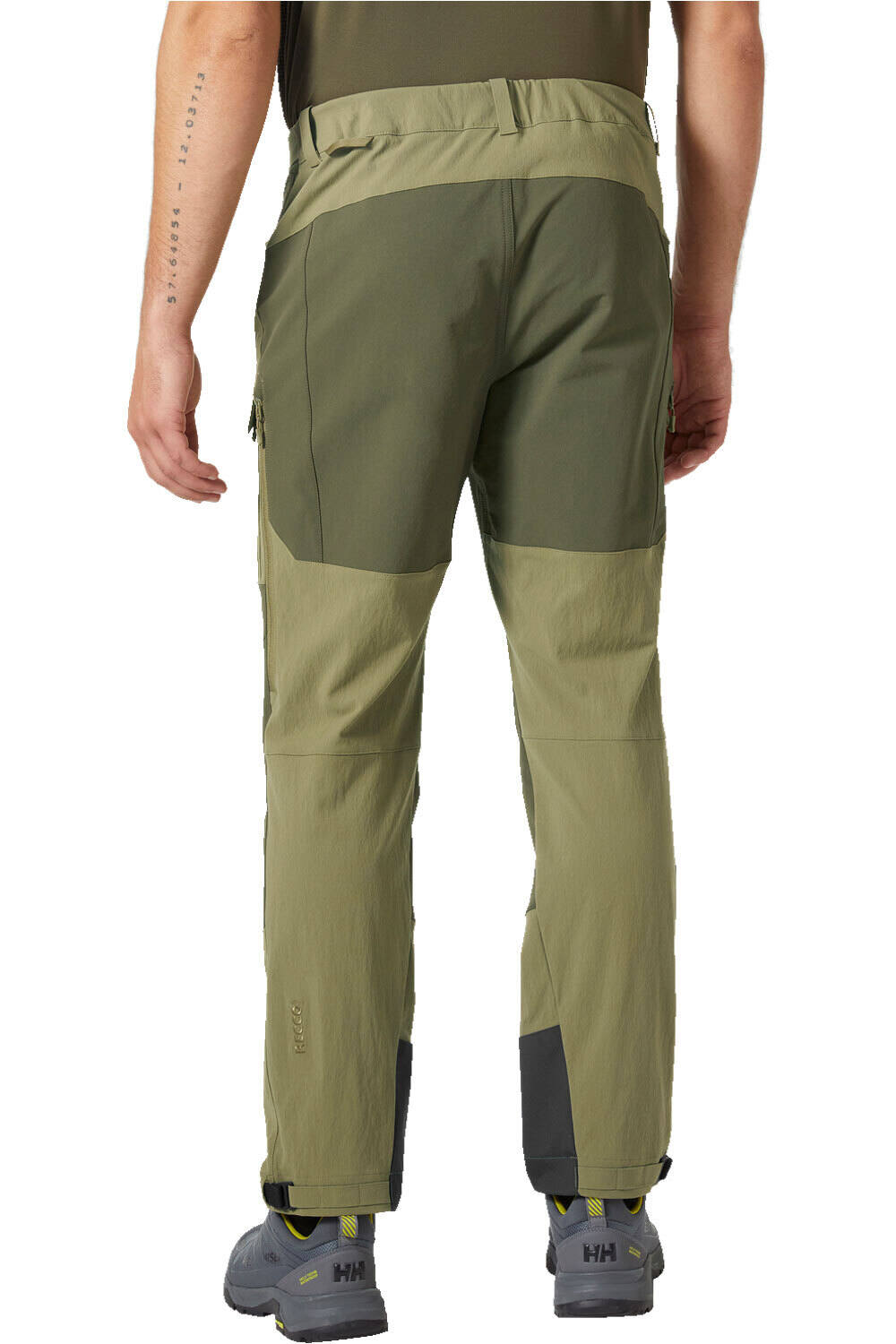 Helly Hansen pantalón montaña hombre VERGLAS TUR PANT 2.0 vista trasera