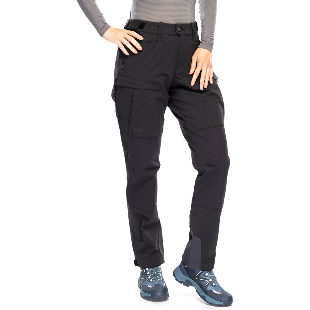 Helly Hansen pantalón montaña mujer W VERGLAS TUR PANT 2.0 vista detalle