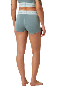 Helly Hansen pantalón térmico mujer W HH LIFA MERINO MIDW BOXER vista trasera