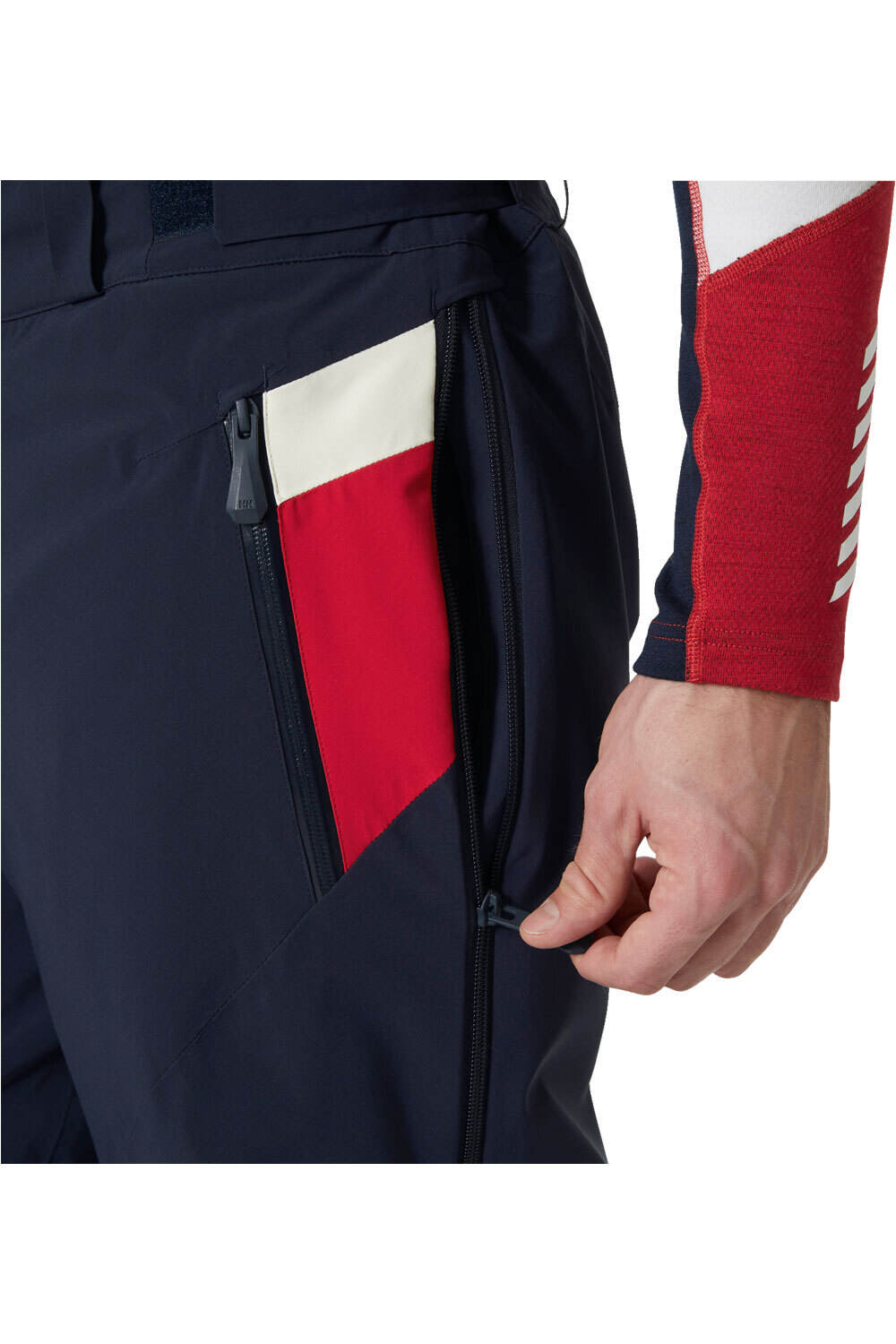 Helly Hansen pantalones esquí hombre KVITFJELL RACE ZIP OFF PANT vista detalle