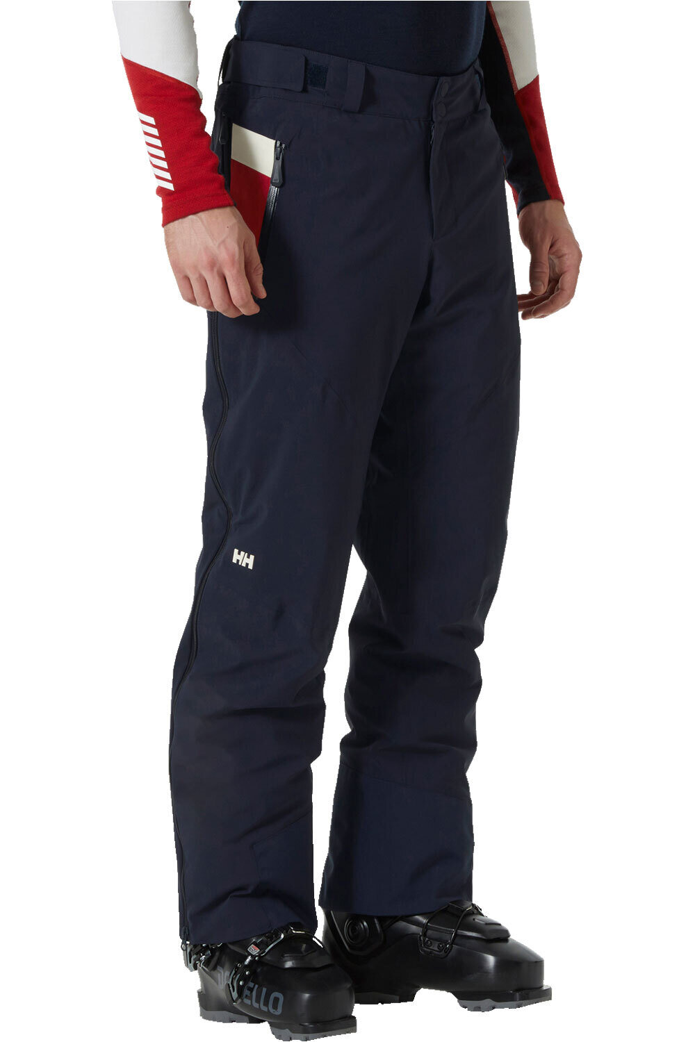 Helly Hansen pantalones esquí hombre KVITFJELL RACE ZIP OFF PANT vista frontal