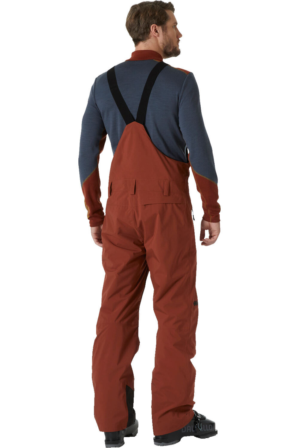 Helly Hansen pantalones esquí hombre LEGENDARY INSULATED BIB PANT vista trasera