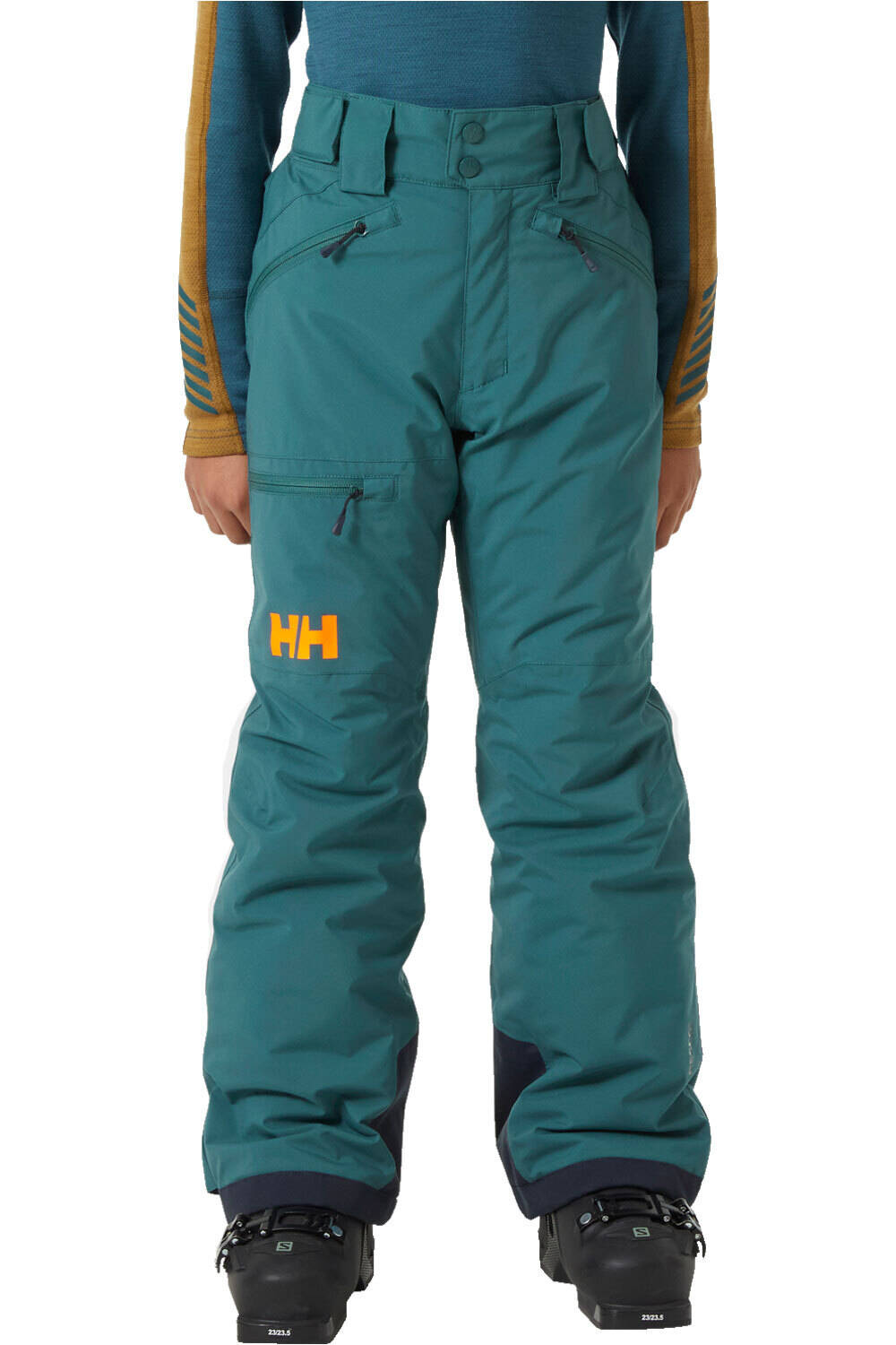 Helly Hansen pantalones esquí infantil JR ELEMENTS PANT vista frontal