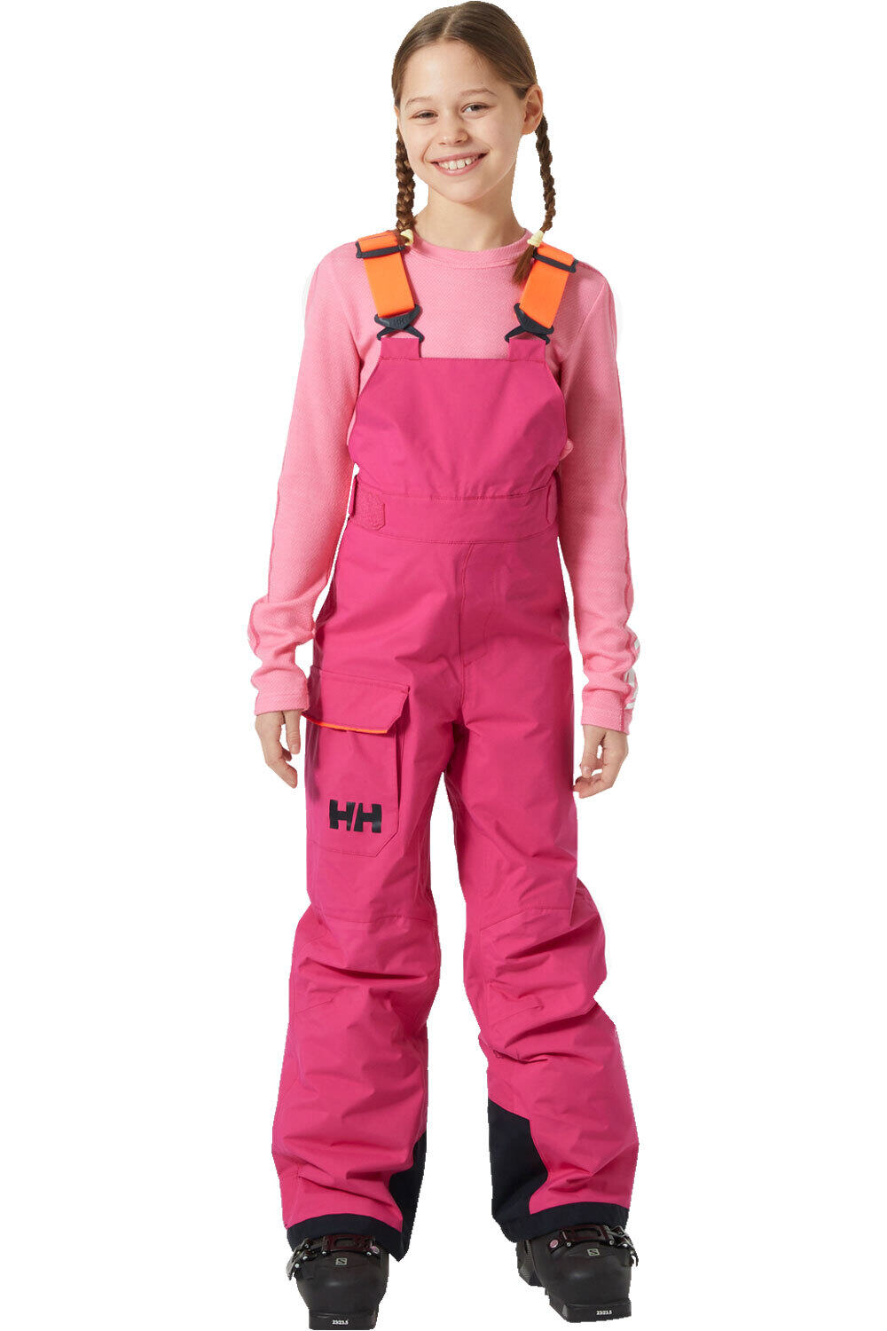 Helly Hansen pantalones esquí infantil JR SUMMIT BIB PANT vista frontal