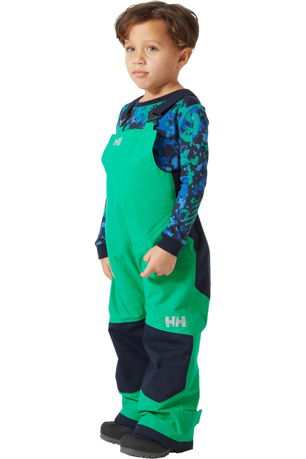 Helly Hansen pantalones esquí infantil K RIDER 2 INS BIB vista frontal