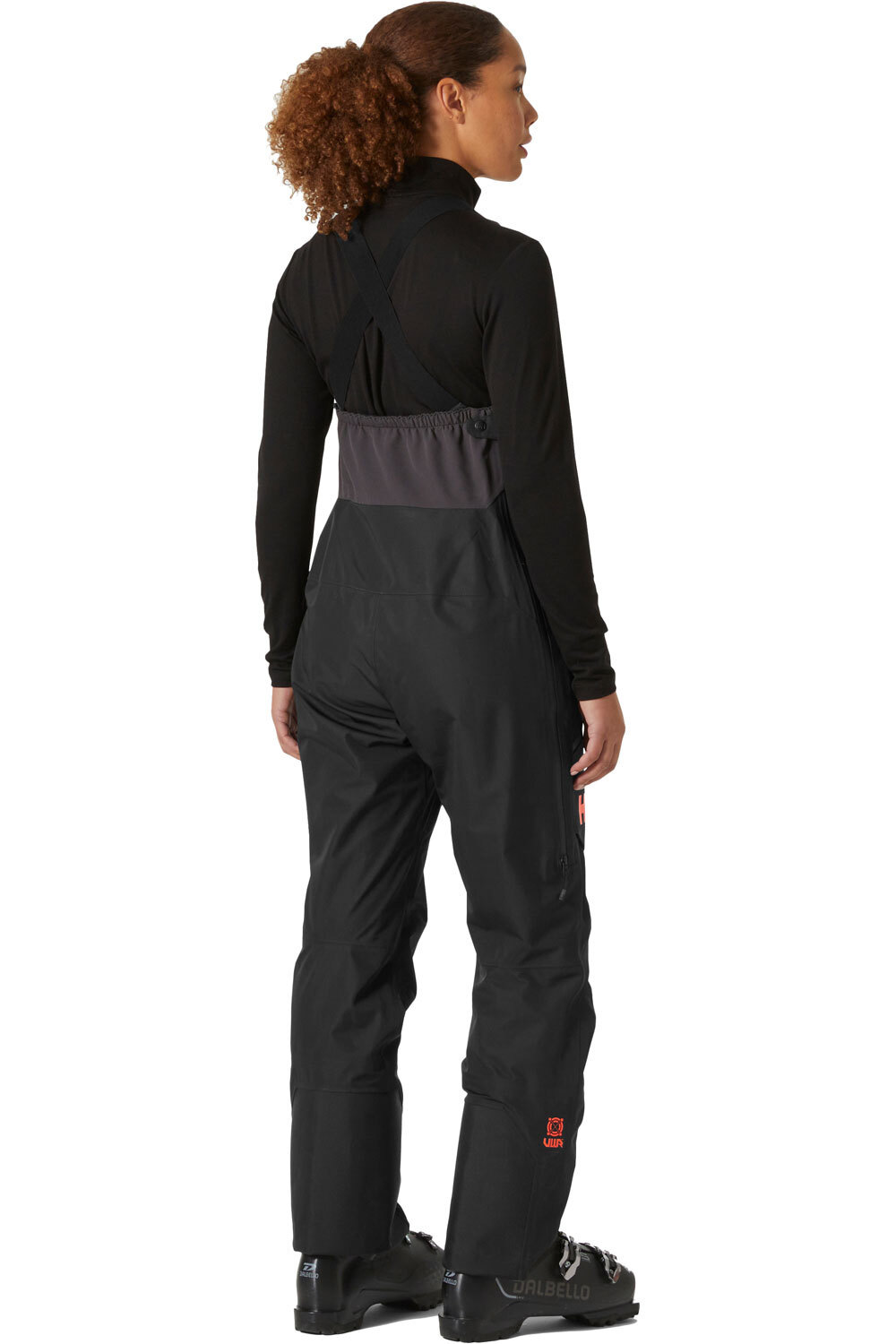 Helly Hansen pantalones esquí mujer W ELEVATION INFINITY SHELL BIB vista trasera