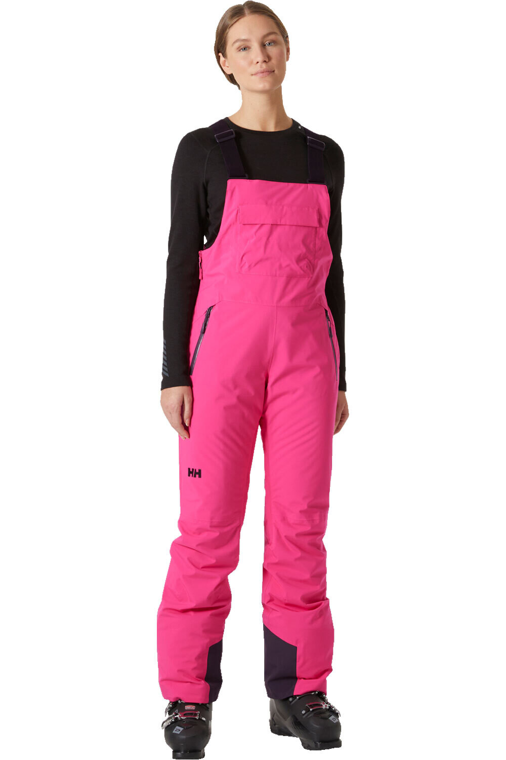 Helly Hansen pantalones esquí mujer W LEGENDARY INSULATED BIB PANT vista frontal