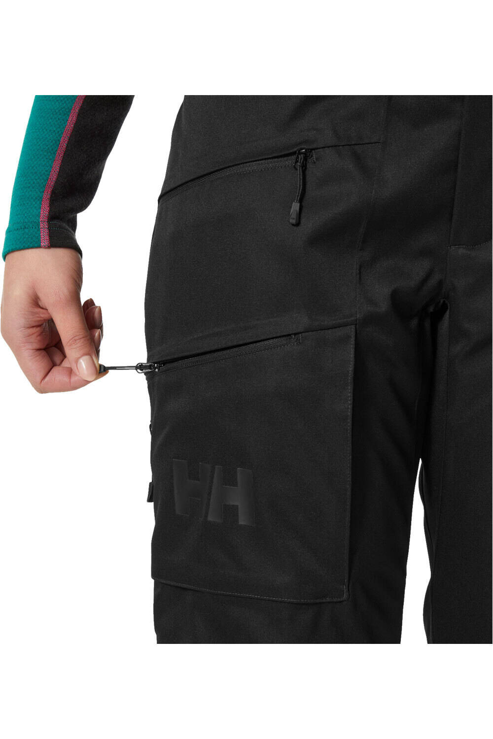 Helly Hansen pantalones esquí mujer W POWDERQUEEN PANT vista detalle