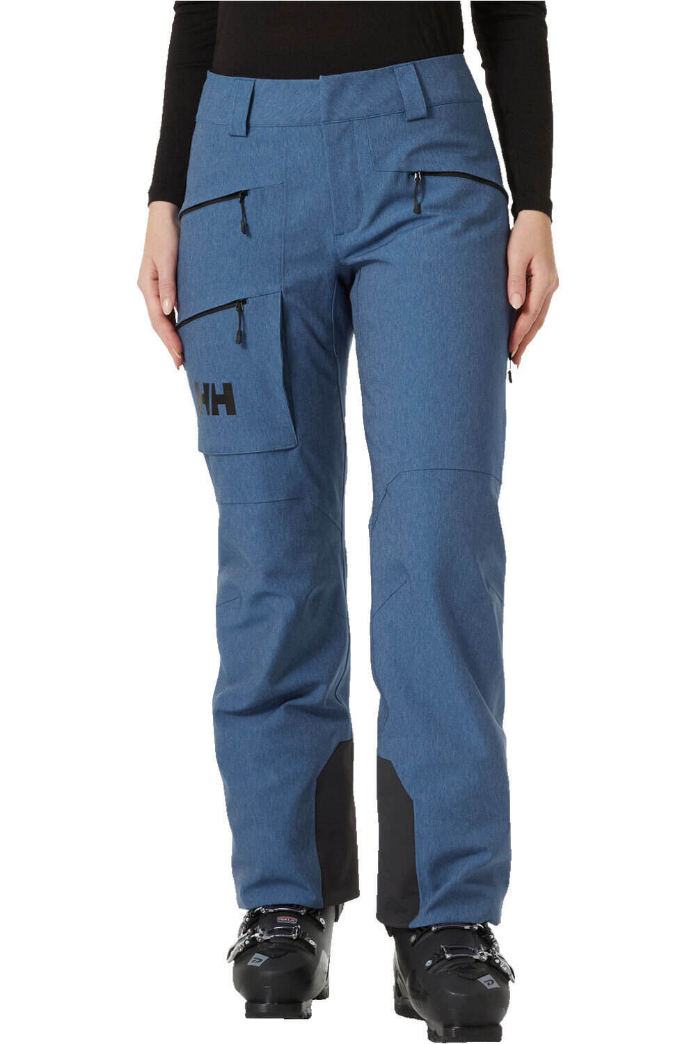 Helly Hansen pantalones esquí mujer W POWDERQUEEN PANT vista frontal