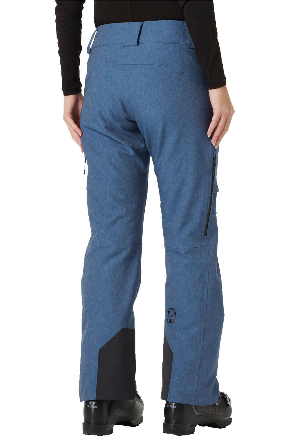 Helly Hansen pantalones esquí mujer W POWDERQUEEN PANT vista trasera