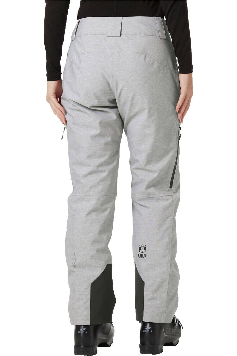 Helly Hansen pantalones esquí mujer W POWDERQUEEN PANT vista trasera