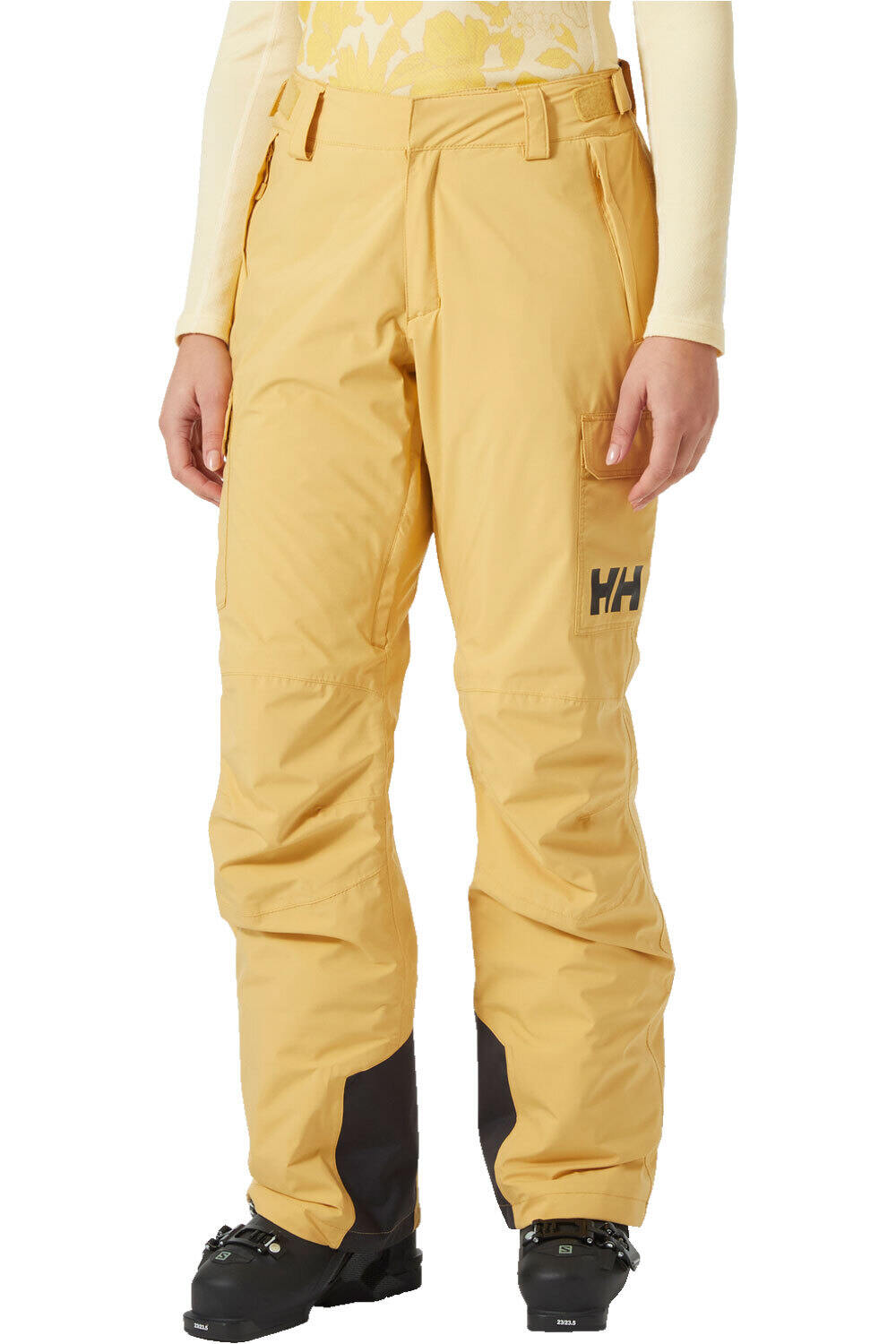 Helly Hansen pantalones esquí mujer W SWITCH CARGO INSULATED PANT vista frontal