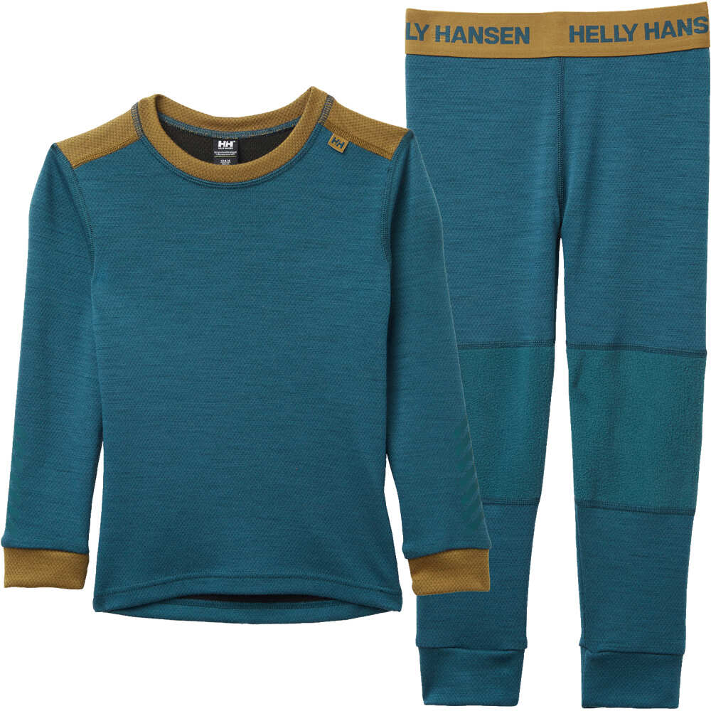 Helly Hansen ropa térmica niño K LIFA MERINO SET 04