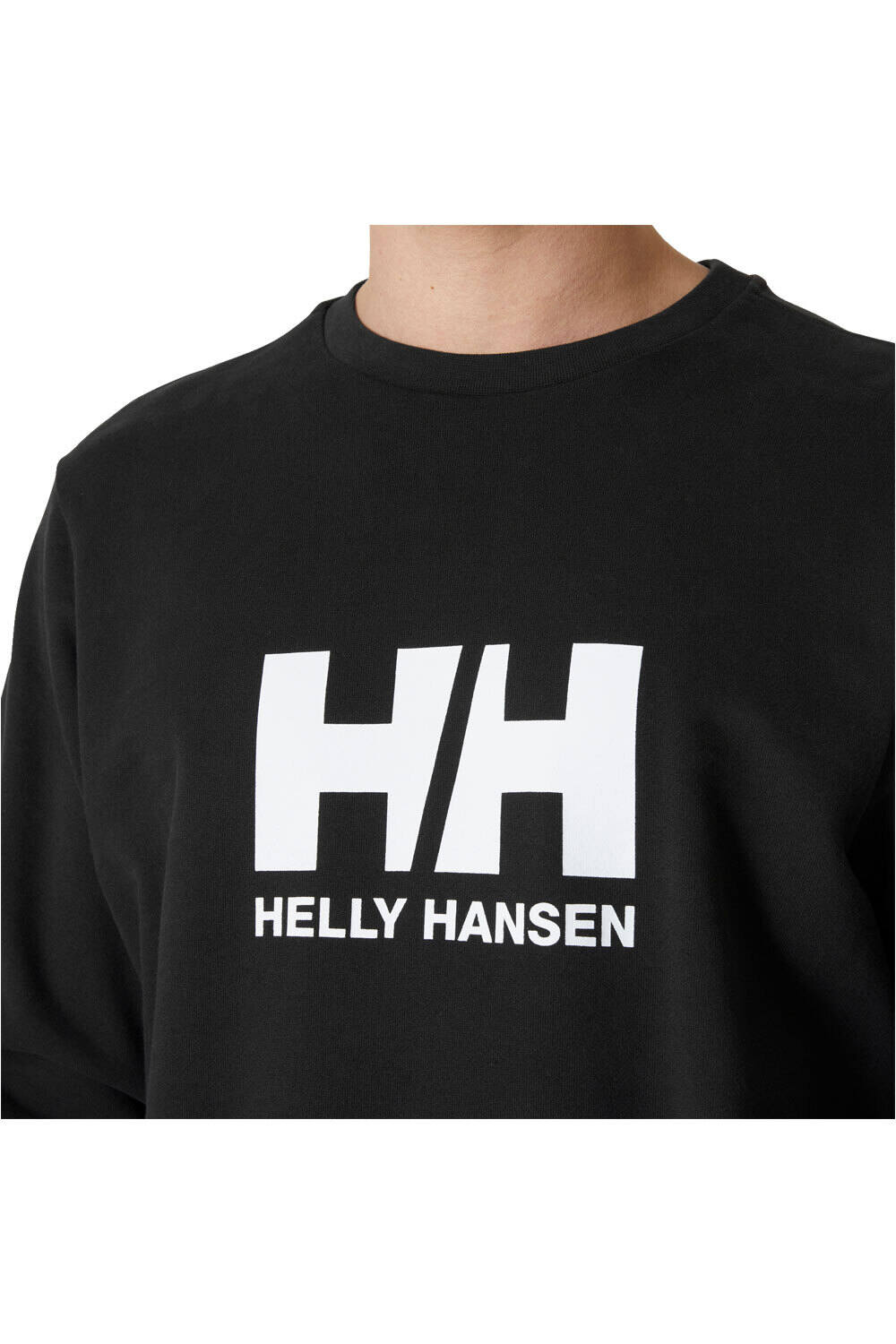 Helly Hansen sudadera hombre HH LOGO CREW SWEAT 2.0 vista detalle