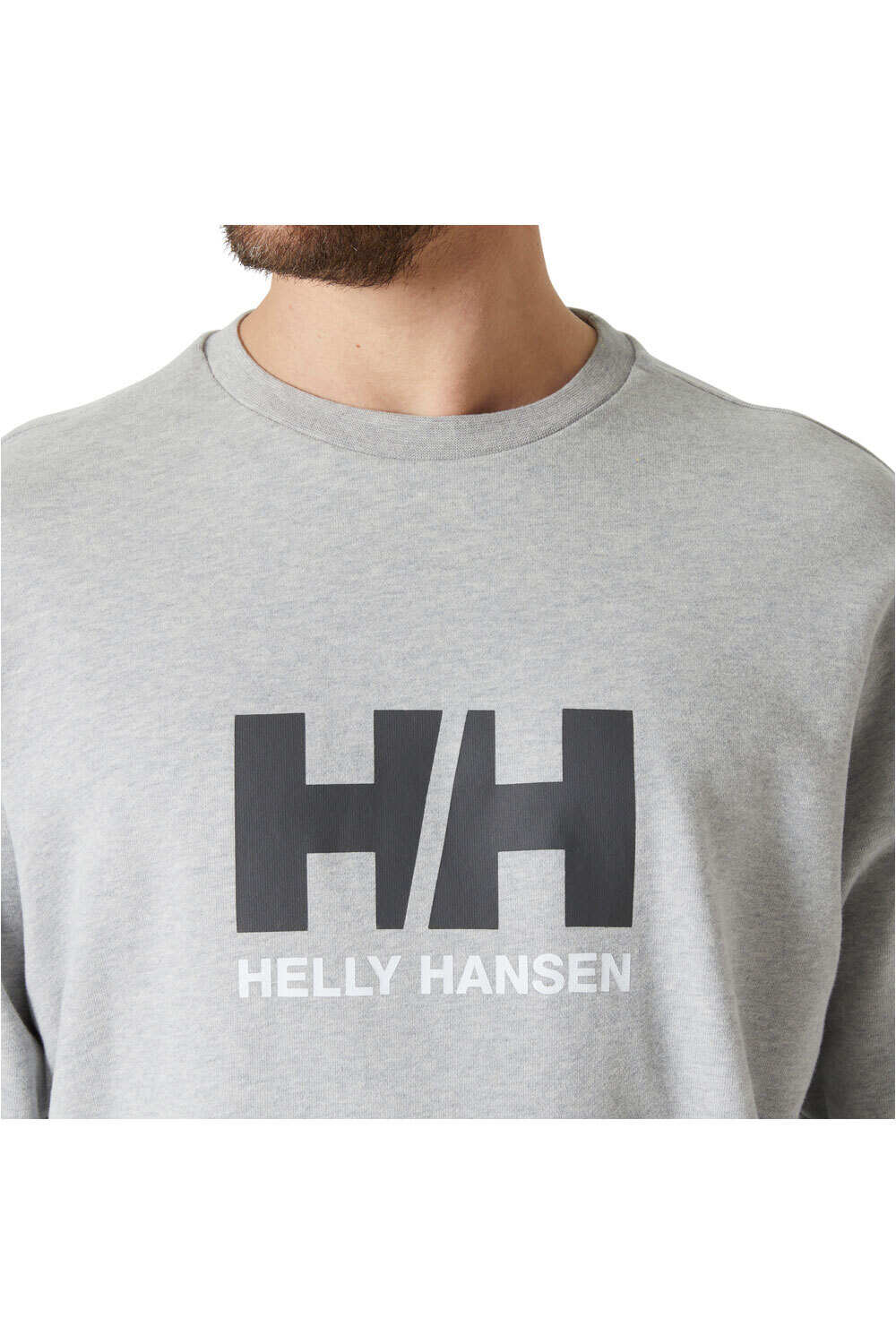 Helly Hansen sudadera hombre HH LOGO CREW SWEAT 2.0 vista detalle