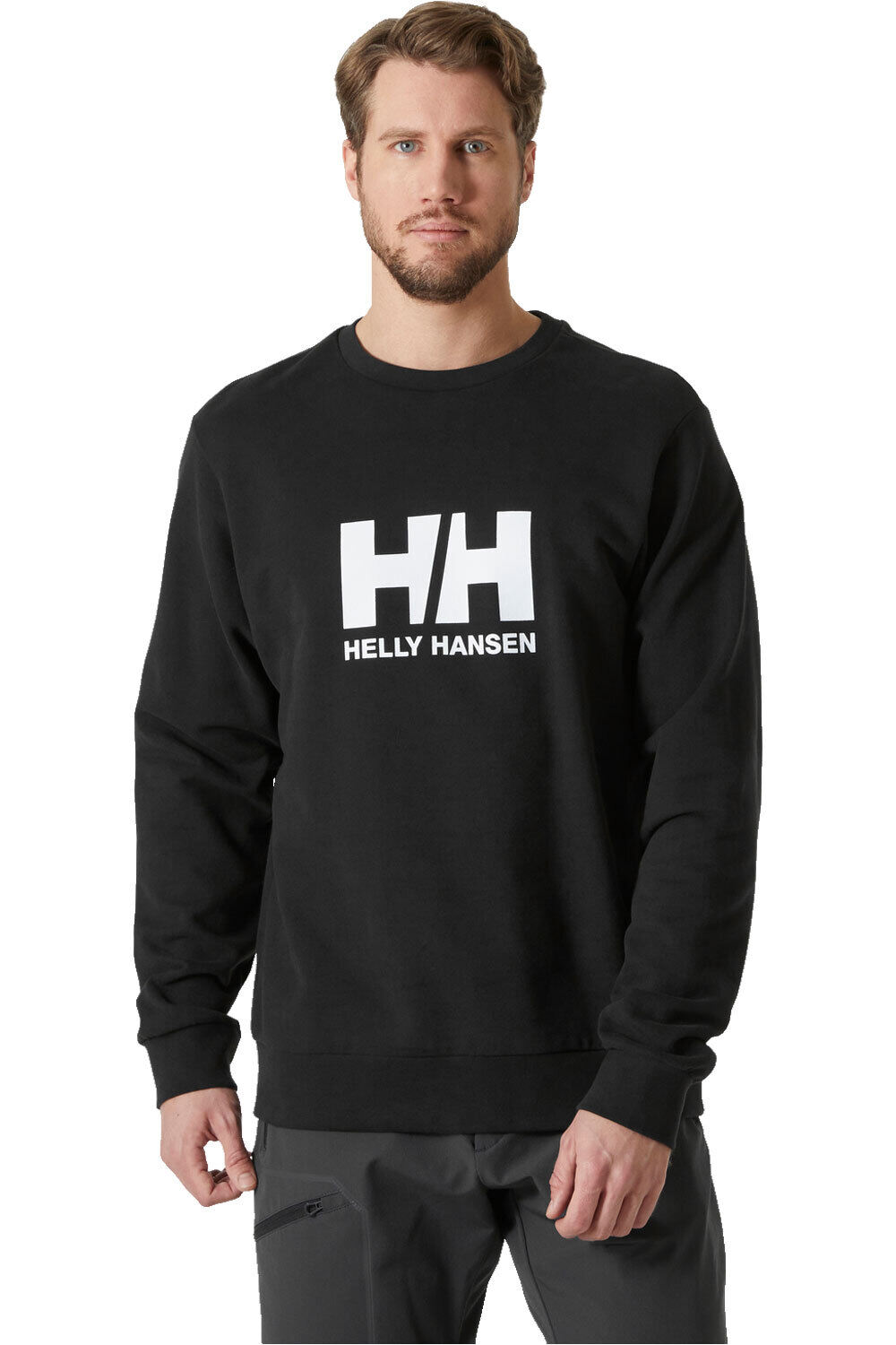 Helly Hansen sudadera hombre HH LOGO CREW SWEAT 2.0 vista frontal