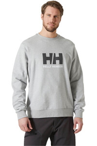 Helly Hansen sudadera hombre HH LOGO CREW SWEAT 2.0 vista frontal