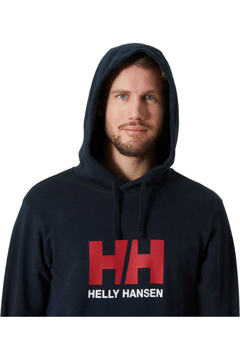 Helly Hansen sudadera hombre HH LOGO HOODIE 2.0 vista detalle