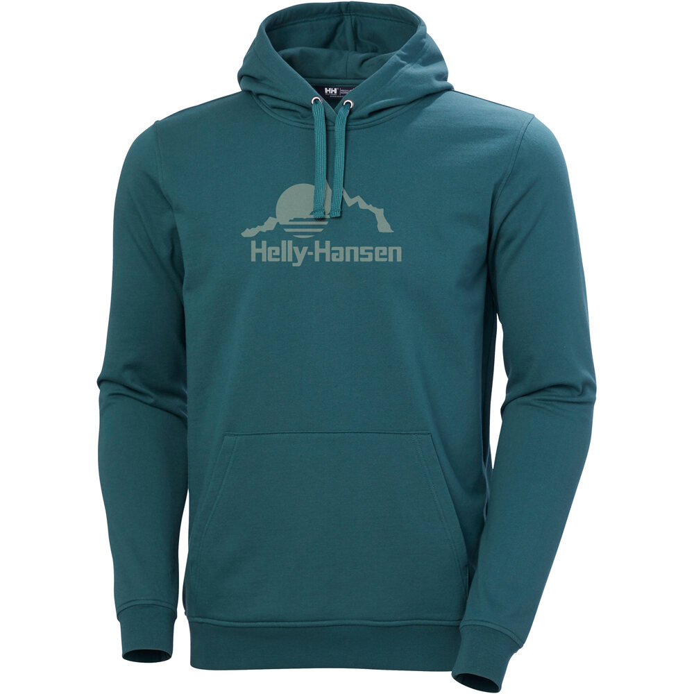 Helly Hansen Sudaderas Montaña Hombre NORD GRAPHIC PULL OVER HOODIE 04