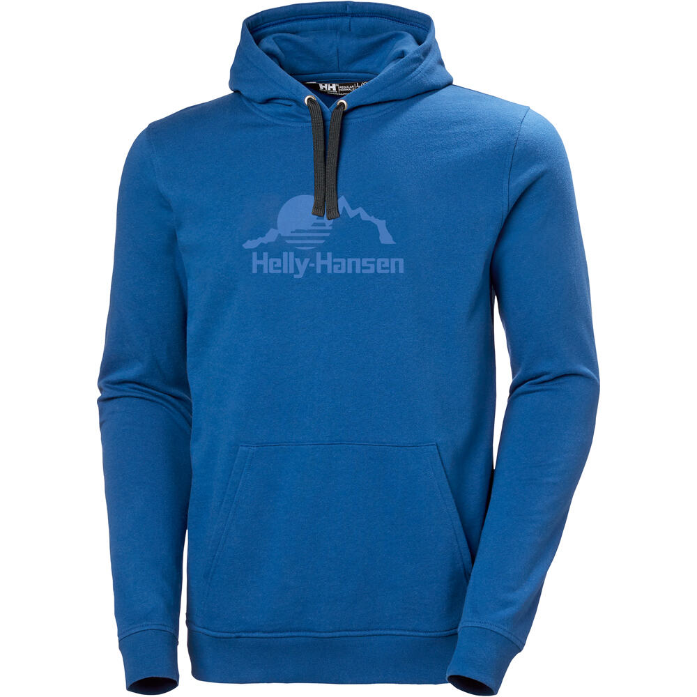 Helly Hansen Sudaderas Montaña Hombre NORD GRAPHIC PULL OVER HOODIE vista frontal