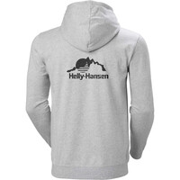 Helly Hansen Sudaderas Montaña Hombre NORD GRAPHIC PULL OVER HOODIE vista trasera