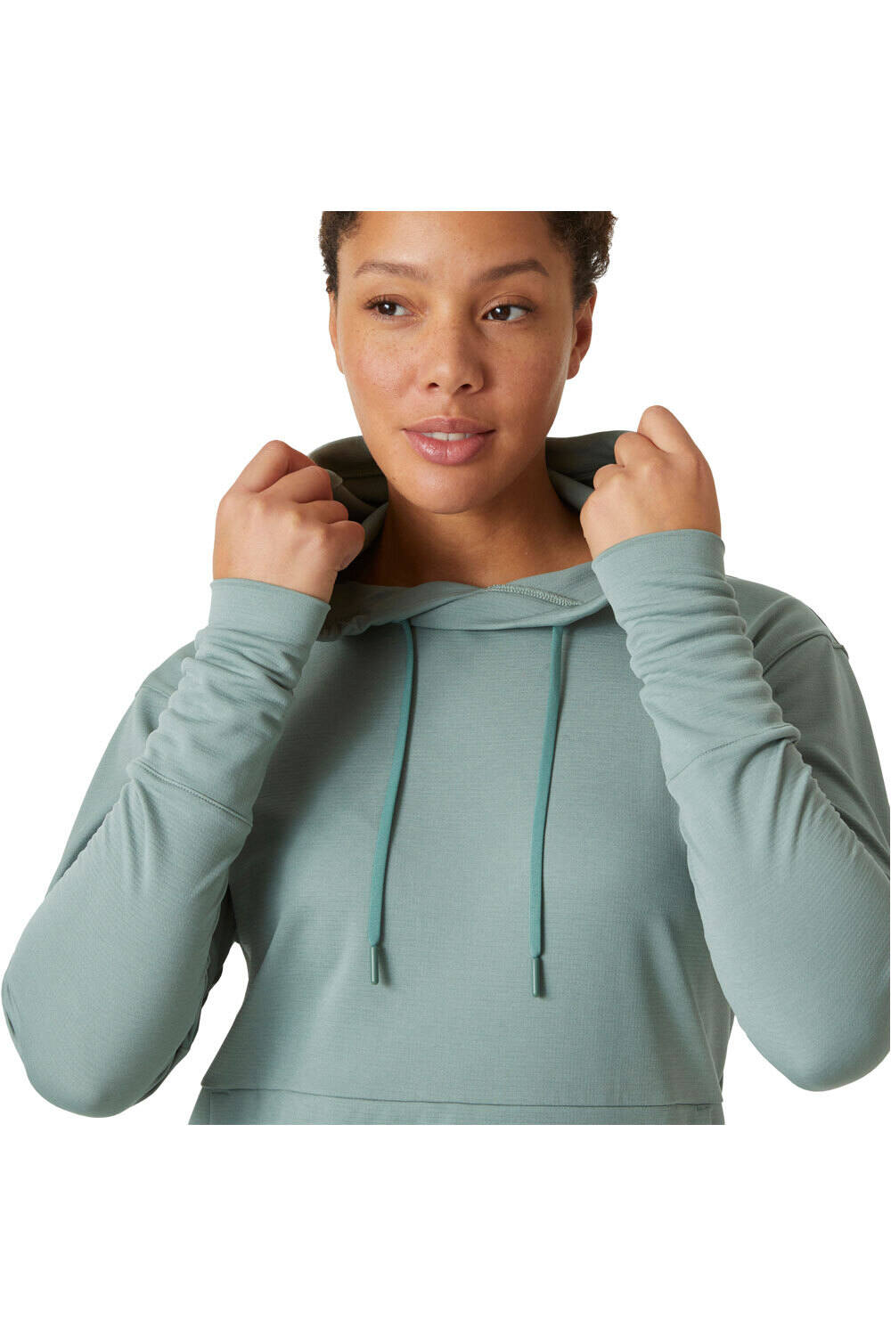 Helly Hansen Sudaderas Montaña Mujer W LIFA TECH LITE HOODIE vista detalle