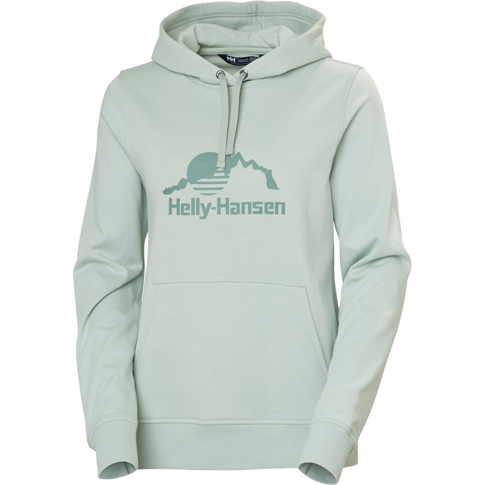 Helly Hansen Sudaderas Montaña Mujer W NORD GRAPHIC PULLOVER HOODIE 04