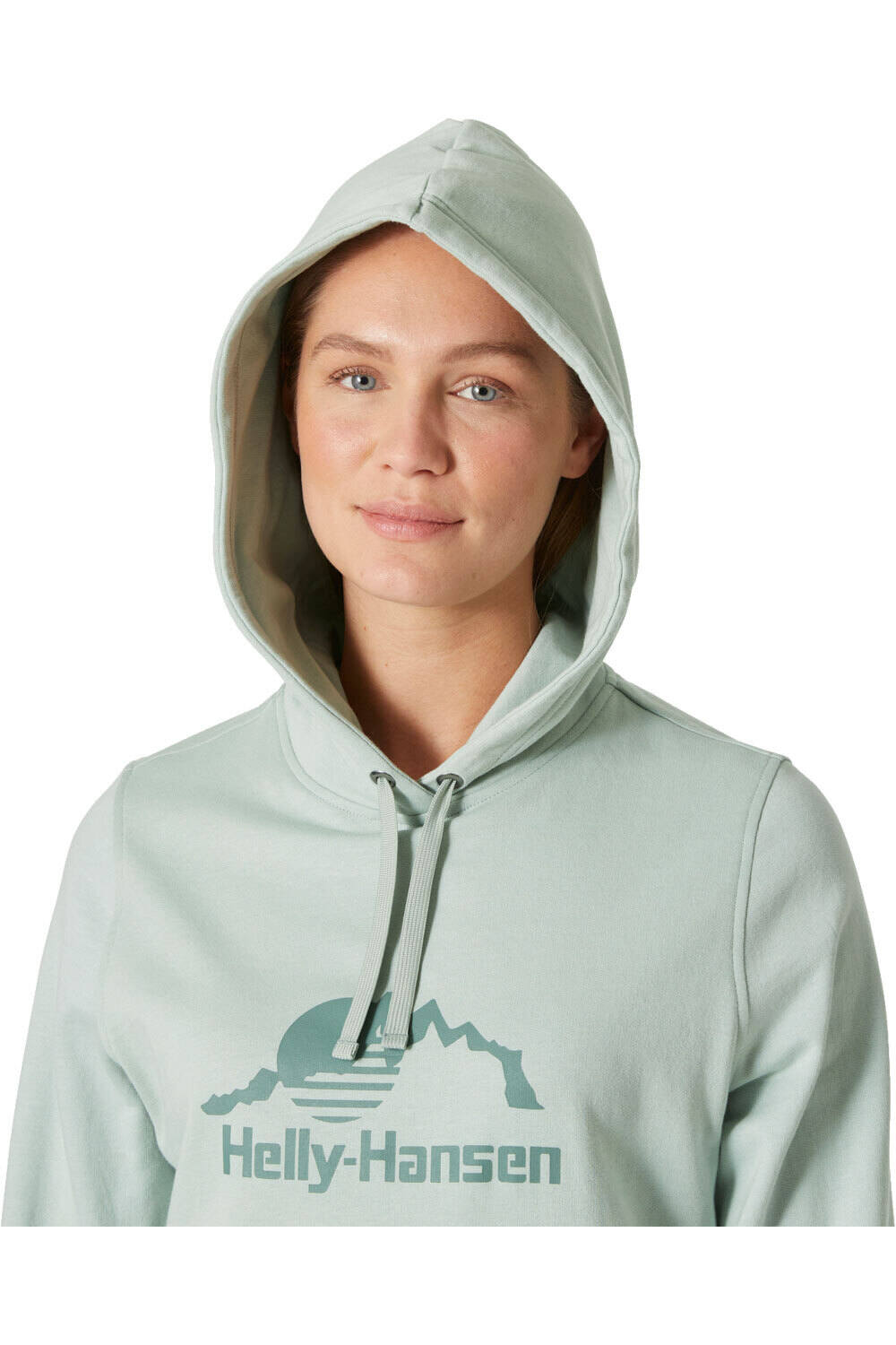 Helly Hansen Sudaderas Montaña Mujer W NORD GRAPHIC PULLOVER HOODIE vista detalle