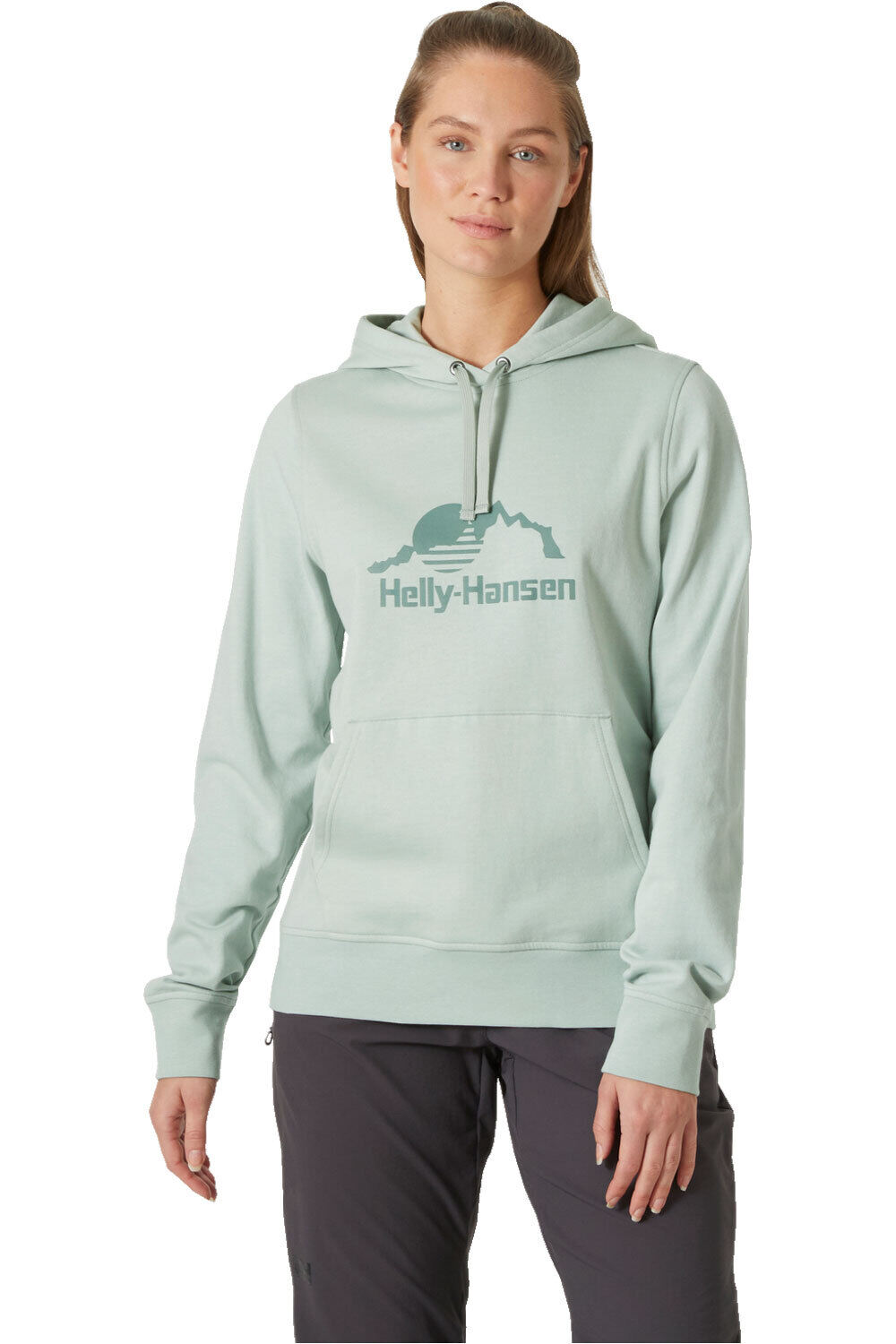 Helly Hansen Sudaderas Montaña Mujer W NORD GRAPHIC PULLOVER HOODIE vista frontal