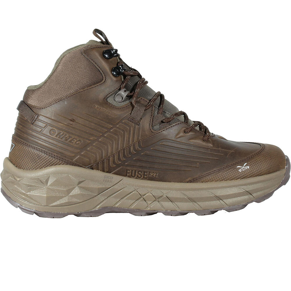 Hi Tec bota trekking hombre Geo Fuse Trek Mid lateral exterior