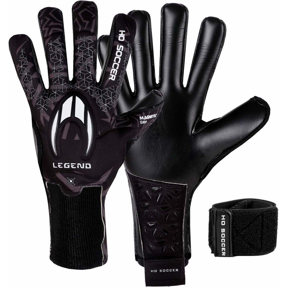 Ho Soccer guantes portero LEGEND III NG vista frontal